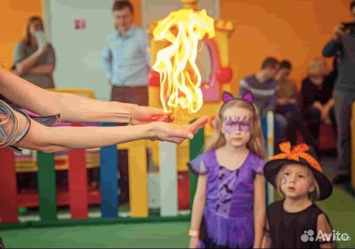 Шоу мыльных пузырей