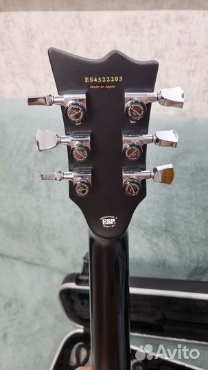 Электрогитара ESP E-II Eclipse BB Black Satin