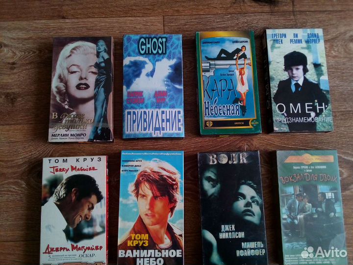 Видеокассеты винтаж с хорошими фильмами и Музыка