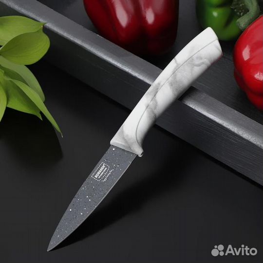 Нож овощной «Мрамор», лезвие 9 см