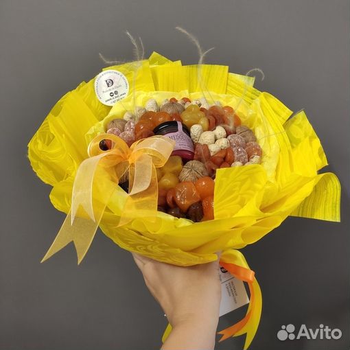 Подарок, съедобный букет