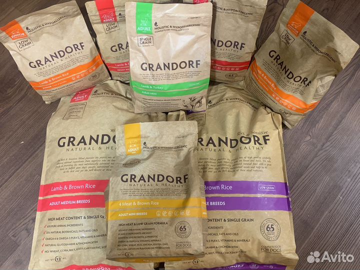 Сухой корм для собак Grandorf