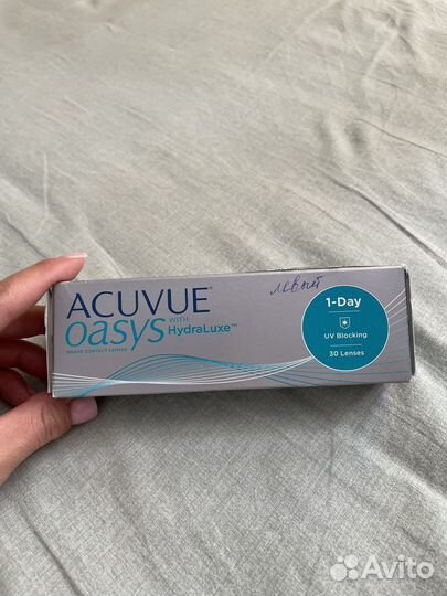 Линзы acuvue oasys