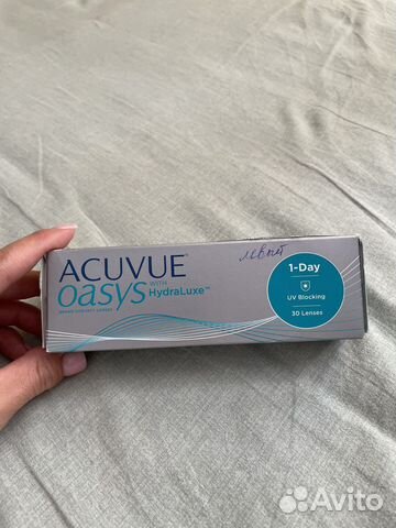 Линзы acuvue oasys