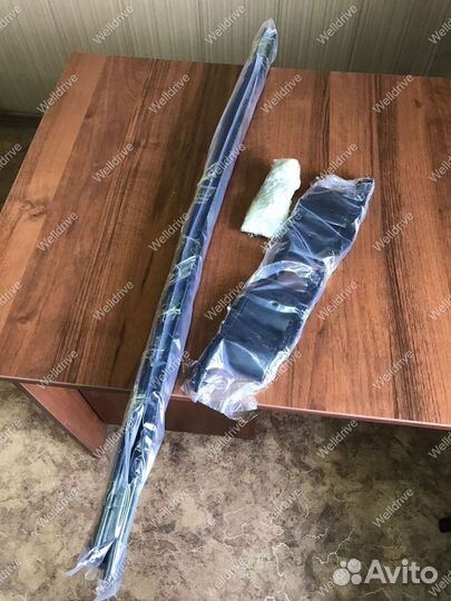 Рейлинги поперечные Toyota LC Prado 120 черные