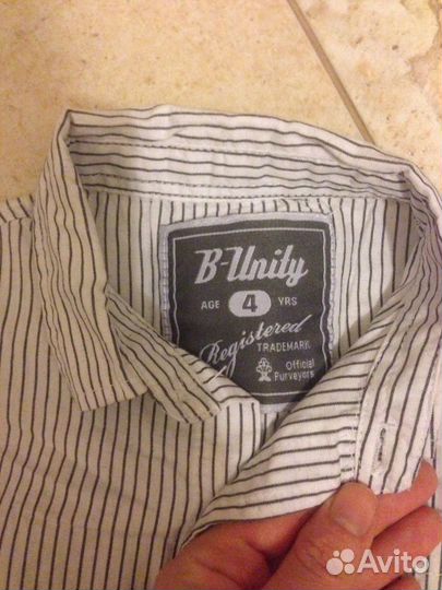 Детская рубашка 4 года