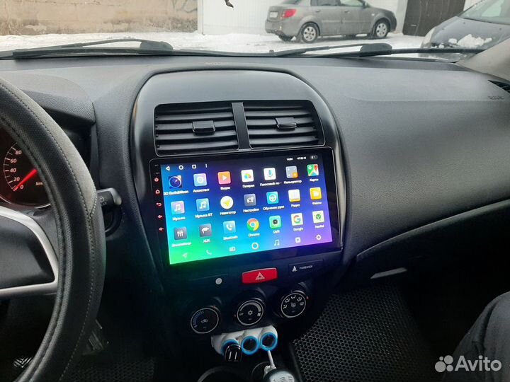 Android магнитола для Mitsubishi ASX, есть Teyes