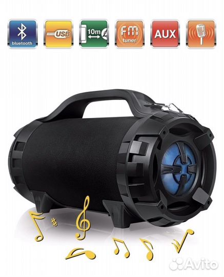 Акустическая система с bluetooth колонка