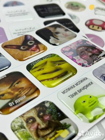 3d стикеры для телефона - опт от производителя