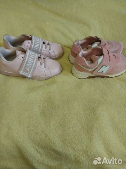 Кеды Play today и кроссовки NB на девочку, 34р