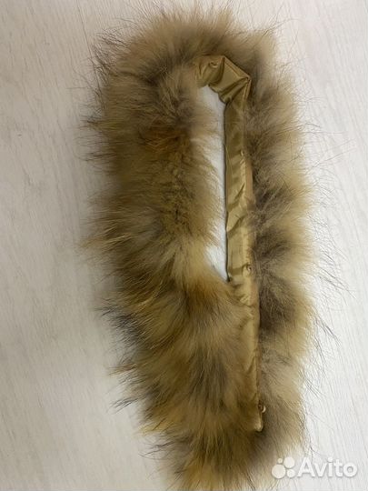 Опушка на капюшон енотик