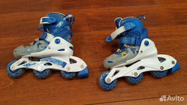 Роликовые коньки детские раздвижные р-р 26-29