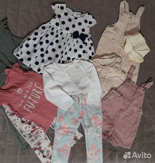 Вещи пакетом на девочку 2 года
