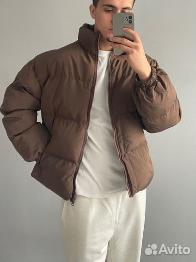 Оверсайз пуховик мужской