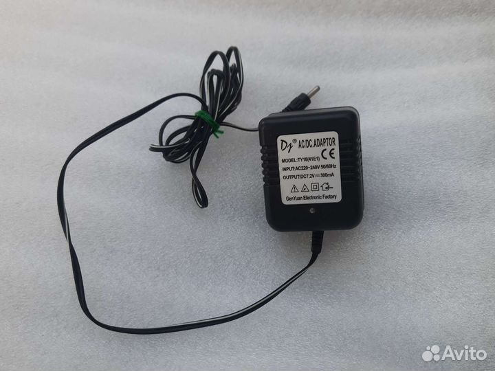Блок питания адаптер 7.2В 300мА TY18 41e1