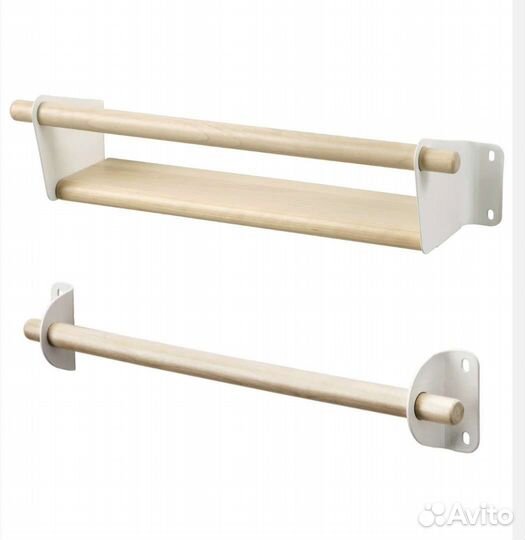 IKEA Nereby полка и рейлинг