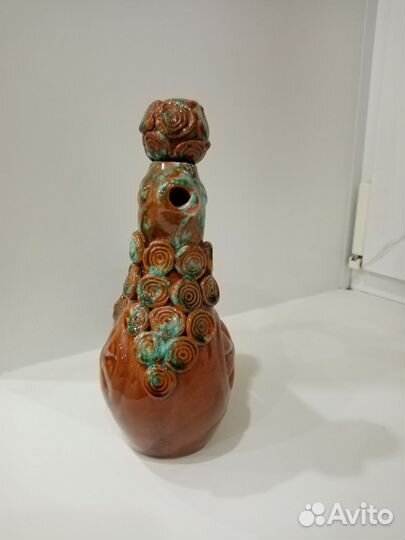 Графин, керамика, СССР, этикетка