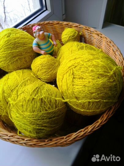 Пряжа для вязания шерсть СССР