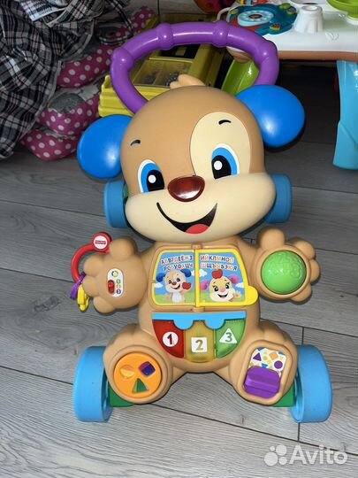 Развивающий автомобиль каталка ходунки