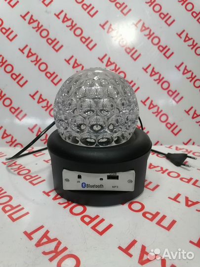 Колонка Шар с светомузыкой