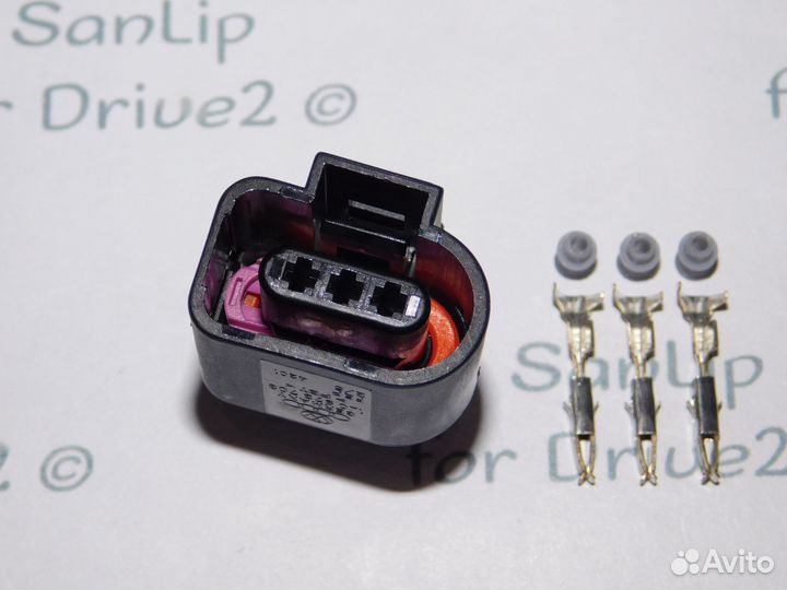 Разъем датчика уровня масла Audi VW Skoda