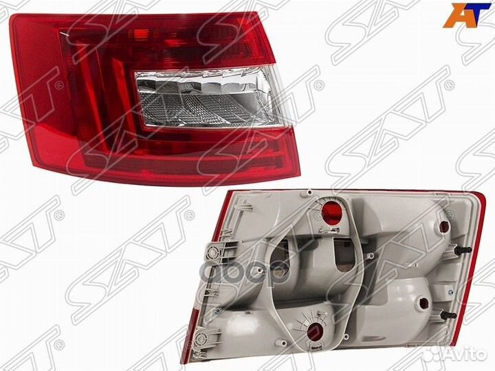 Фонарь задний Skoda Octavia 12-17 (Слева)