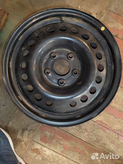 Диск 5x114.3 r16 штампованный киа серато 4