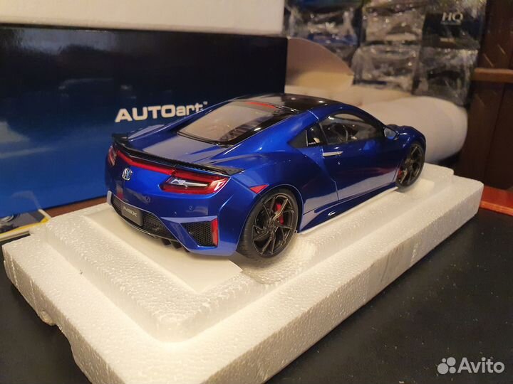 1:18 Autoart Honda NSX (NC1) Pearl Blue