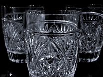 Хрустальные стаканы для виски, Bohemia (ЧССР)