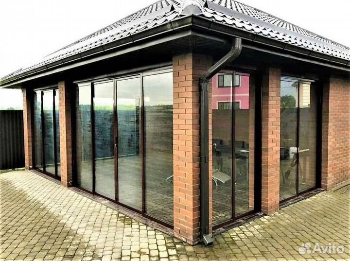 Балконы окна