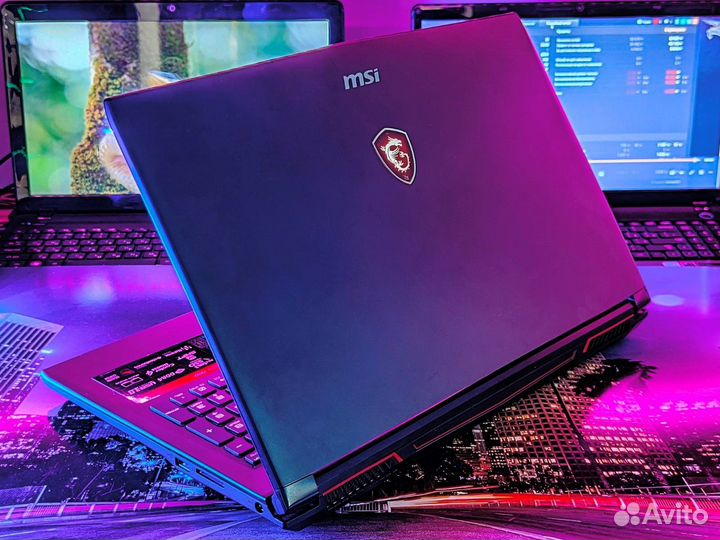 Мощный игровой ноутбук MSI Core-i5/ GTX1050/ 16Гб