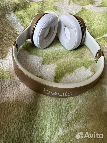 Беспроводные наушники Beats solo 3 wireless gold