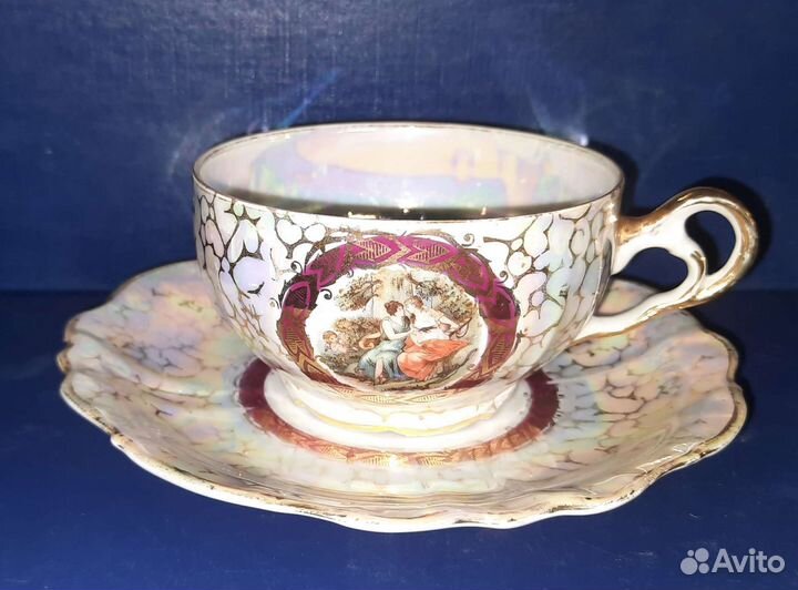 Тарелки, чайники,чайная пара мадонна гдр