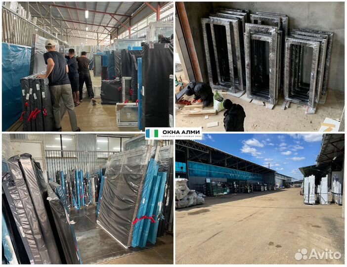 Окна пластиковые / Окна алюминиевые