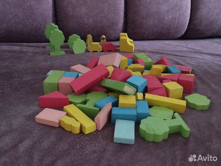 Деревянные кубики