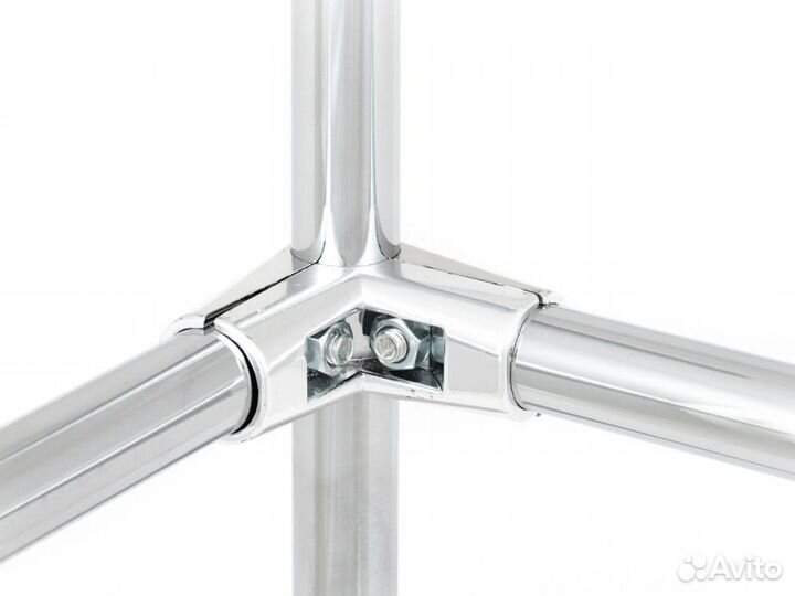 Крепеж угловой (z39+z38+z38) UNO4.100, хром