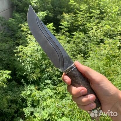 Нож якутский складной охотничий финка