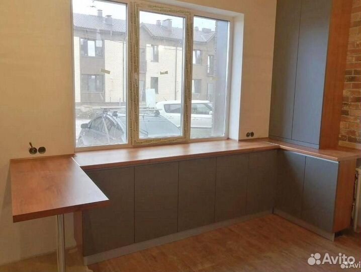 Модульный кухонный гарнитур для студии