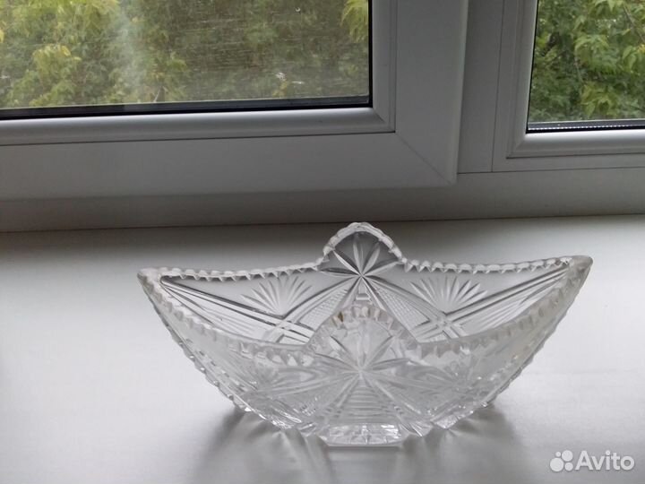 Ваза хрустальная СССР