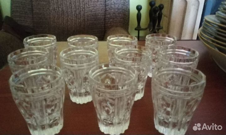 Хрустальные стопки СССР