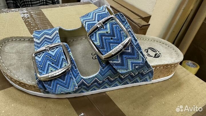 Пантолеты жен. 833-20 цв.голубой джинс (41)