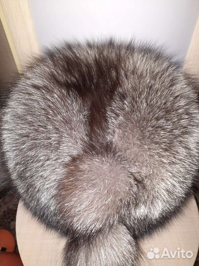 Шапка,чернобурка