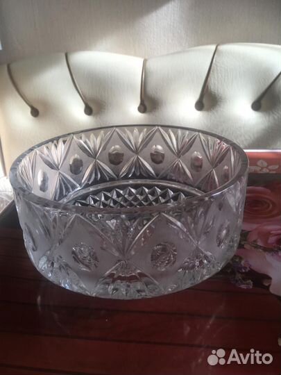 Ваза хрустальная СССР