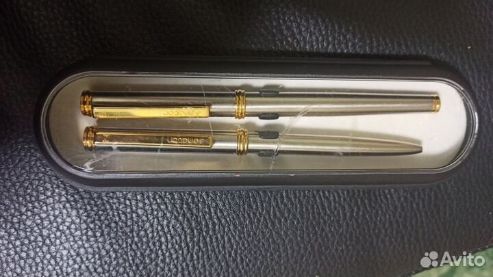 Шариковая и перьевая ручка сенатор делгадо