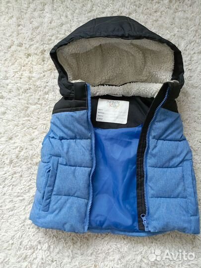 Жилетка для мальчика 86 92