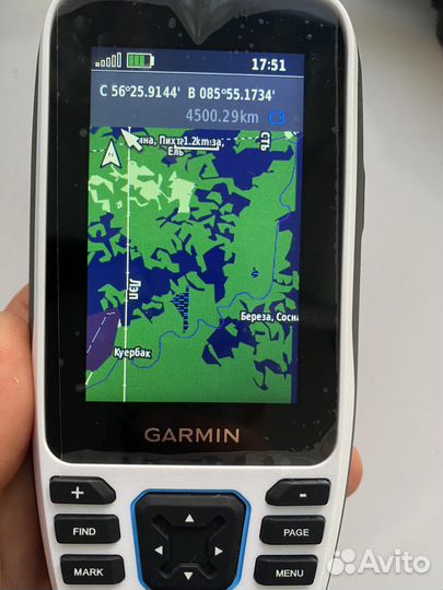 Карта топо 2023 для навигатора Garmin