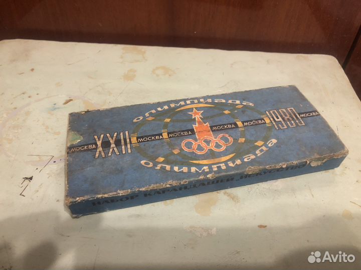 Набор цветных карандашей «Олимпиада-80»