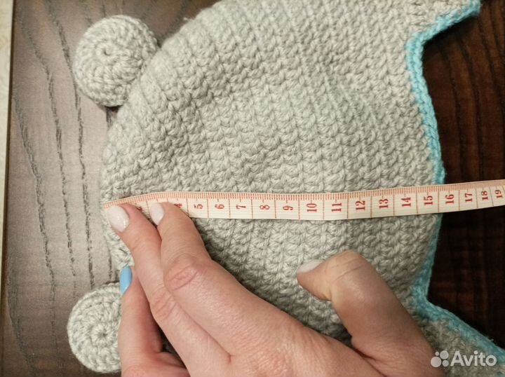 Зимний комплект на мальчика(шапка+шарф)