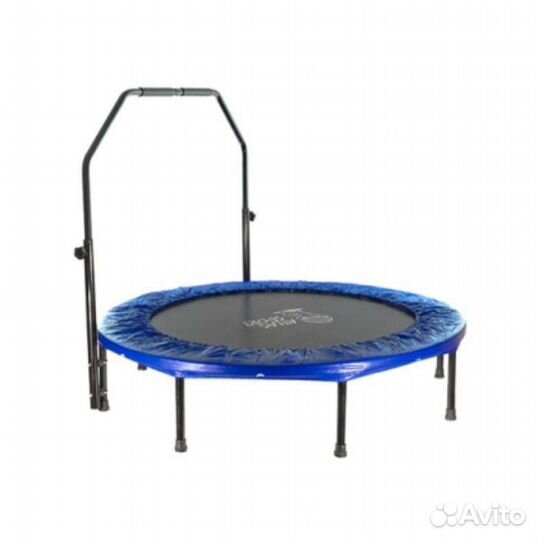Батут для фитнеса с ручкой atlas sport 122 см