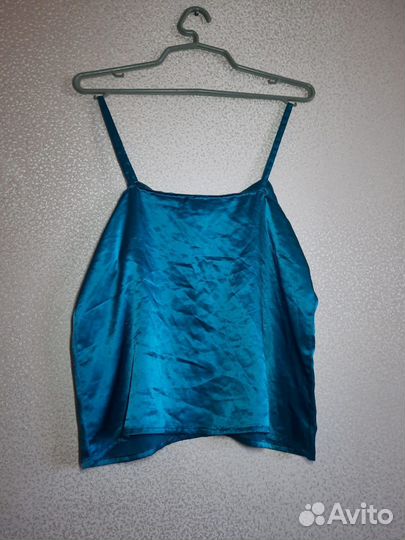 Атласный топ